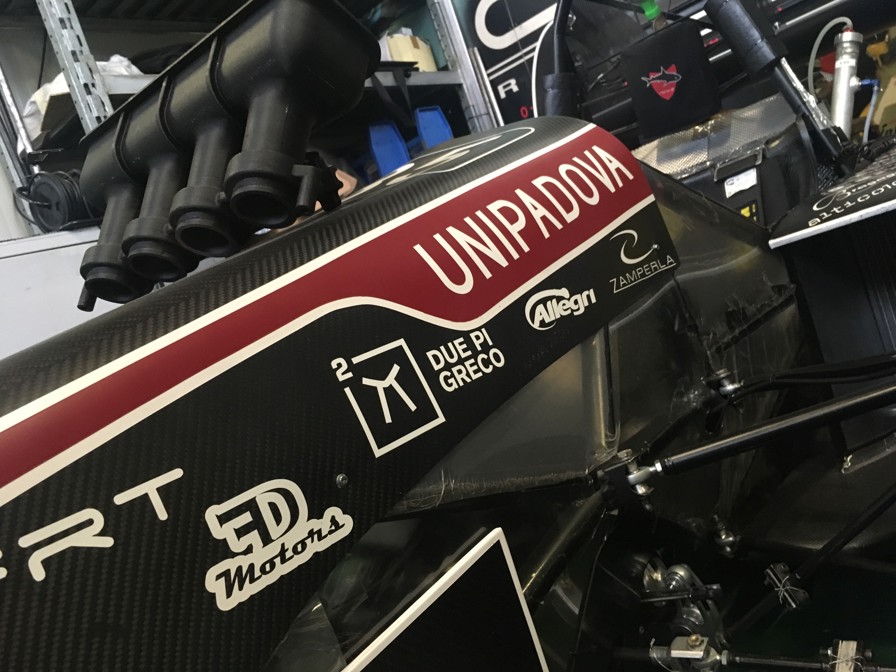 3D printed airbox on the University of Padua student race car. It was produced using FDM Nylon 12CF on the Stratasys Fortus 3D printer.
