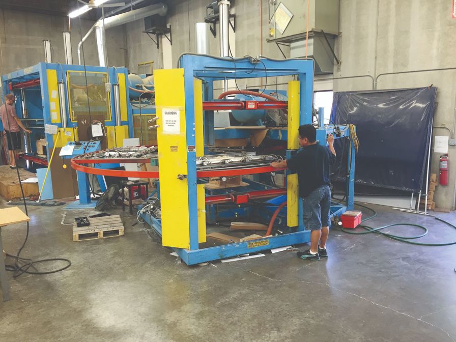 FDM tooling works with the same thermoforming equipment, processes and procedures used with traditional tooling methods.