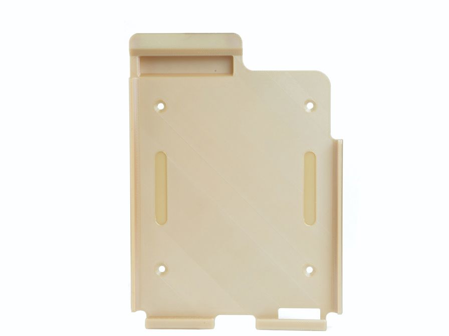 Many airline pilots prefer an electronic flight bag instead of searching through thick
flight manuals. Eastern Airlines Technic designed and 3D prints this electronic flight
bag support device.