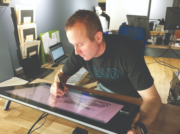 CAD specializes in creating complex surface geometry for the
plastics industry