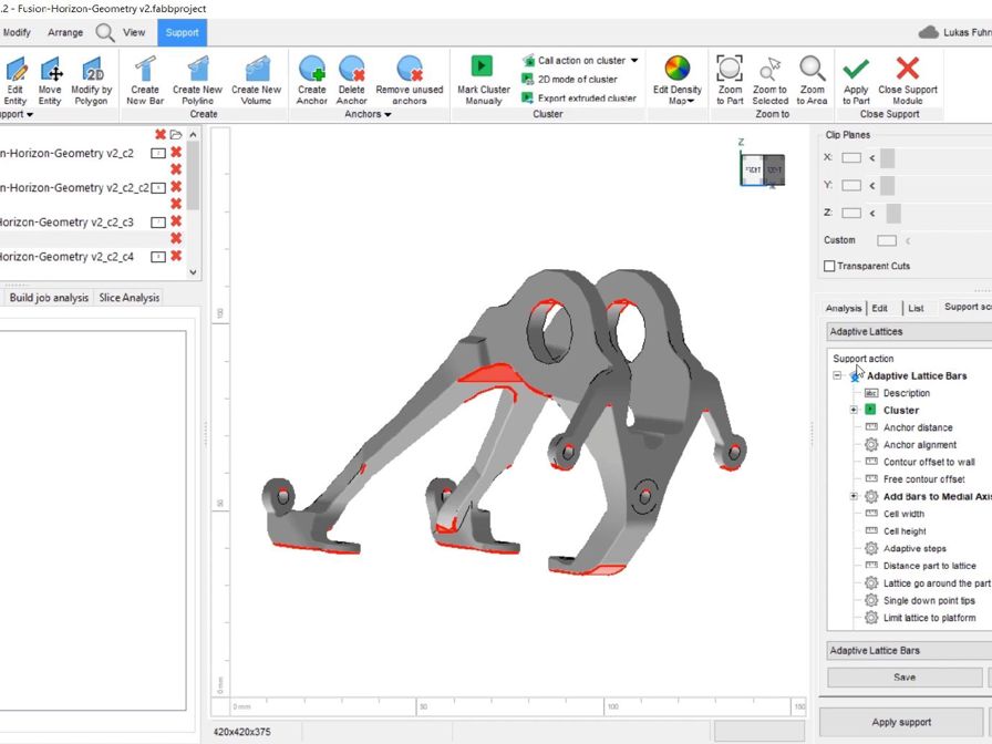 Autodesk Netfabb screen grab support scripts.