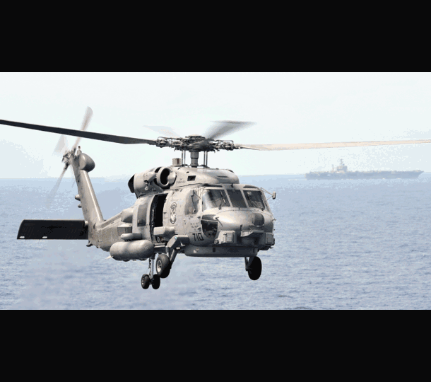 seahawk helicopter with 3d printed parts