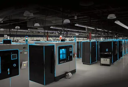 resin 3d printing farm multiple printers production facility  1 