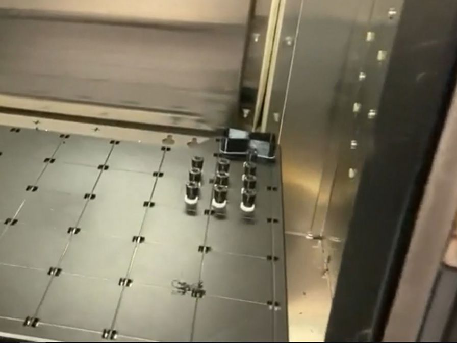 Parts printed by the F370 for Alstom