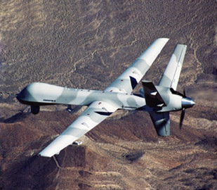 A UAV replicas to train students.