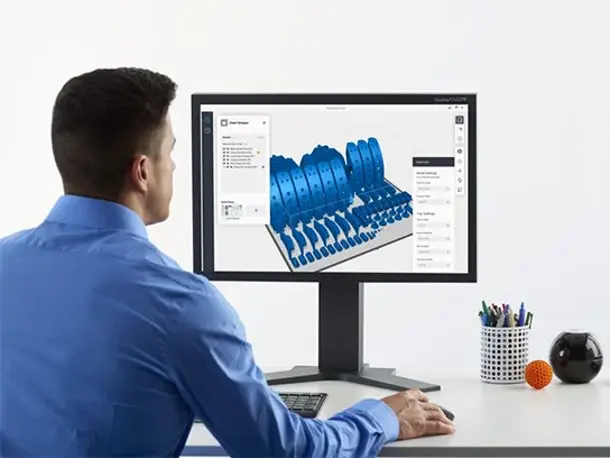 Polyjet print in GrabCAD