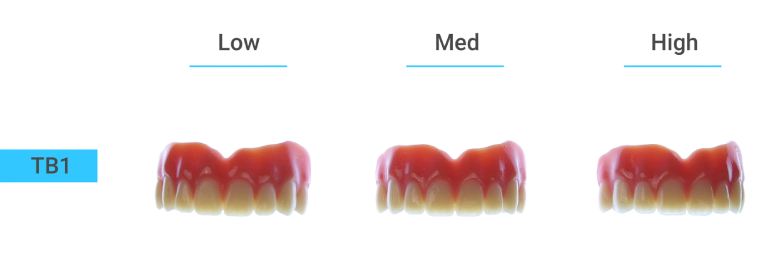 truevoxel three translucency levels