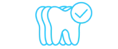 identical-teeth-with-checkmark-symbol