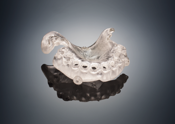 3D printed biocompatible dental model