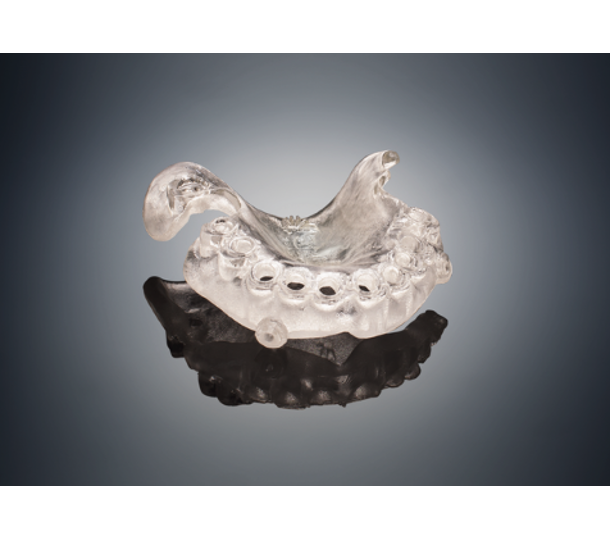 3D printed biocompatible dental model
