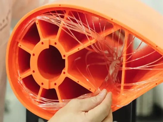 3D printed composite airfoil structure