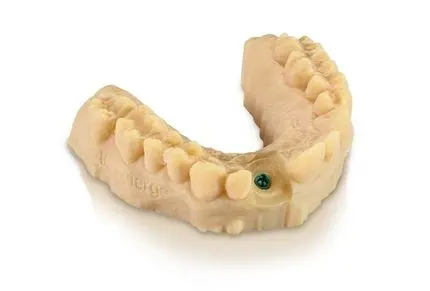 Dental surgical model 3D printed with Med620 by Stratasys