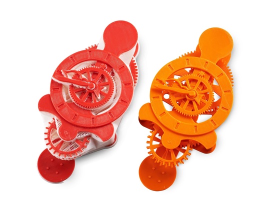 fdm clocks with soluble support vertical
