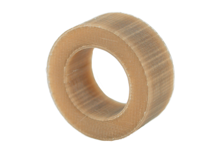 3D printing components like this oil and gas backup ring with Kepstan PEKK-SC avoids the waste associated with machining them from stock PEKK and PEEK materials.