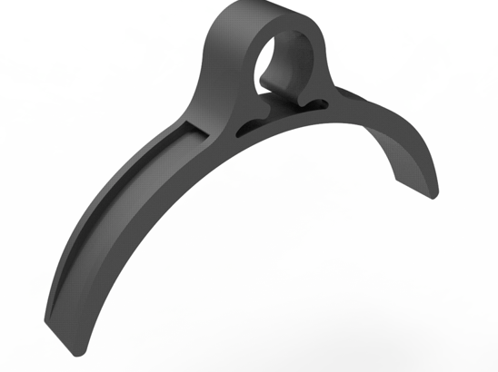Flexible Cable Guide 3D printed with P3 Stretch 80 material