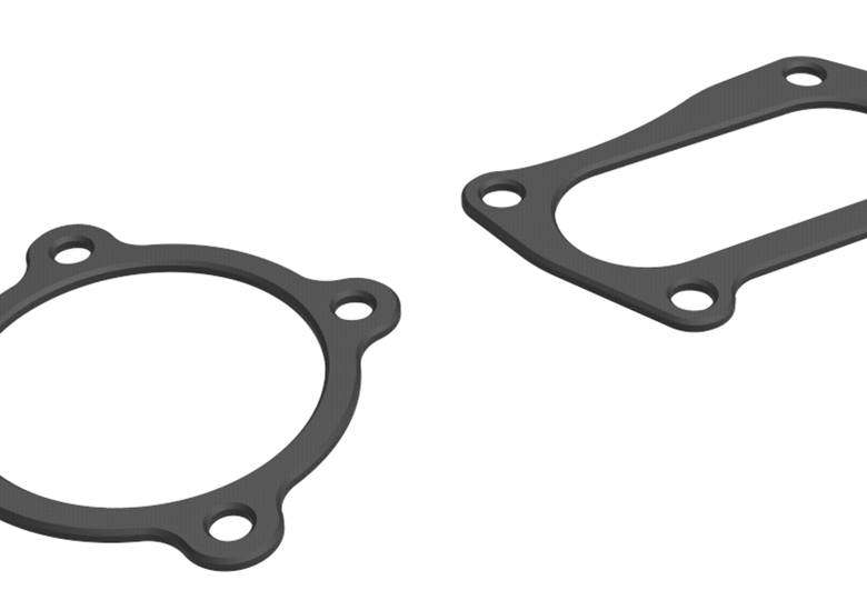 Gasket 3D printed with P3 Stretch 80 material