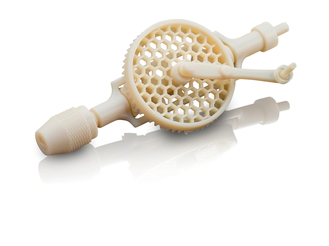 3D printed model made with digital abs plus material