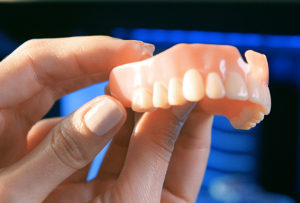 3D dentures 3D printed with TrueDent-D material