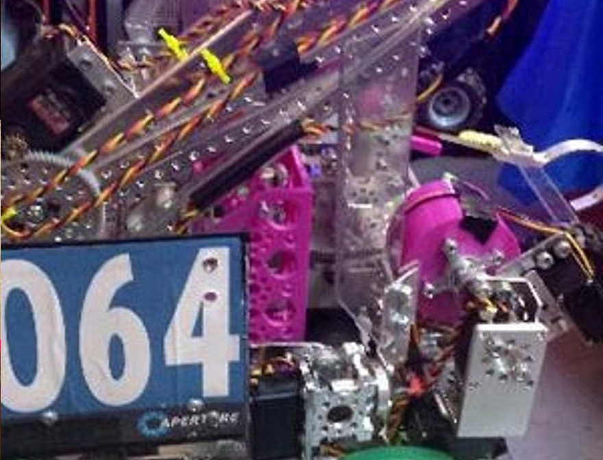 Like many other parts, the wheels -- and tape measures, specifically -- were worked on many times, until all flaws were corrected. FTC team 5064 explains just how great it was to be able to utilize the engineering and design process.