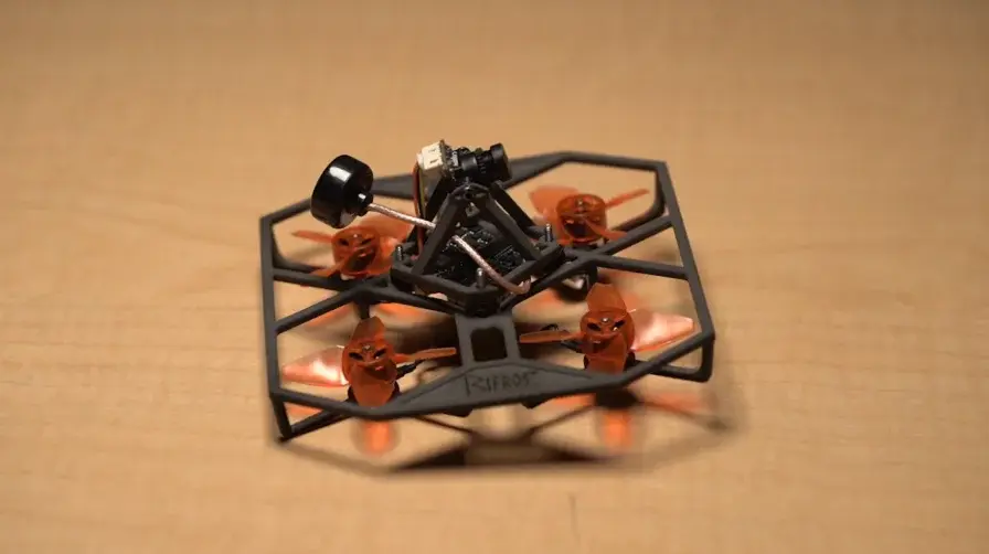 3D printed Quadcopter Drove using Stratasys H350 printer and SAF technology