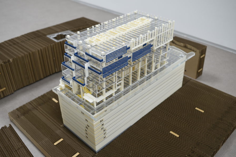 3D Printed construction model using Stratasys F770 FDM Printer