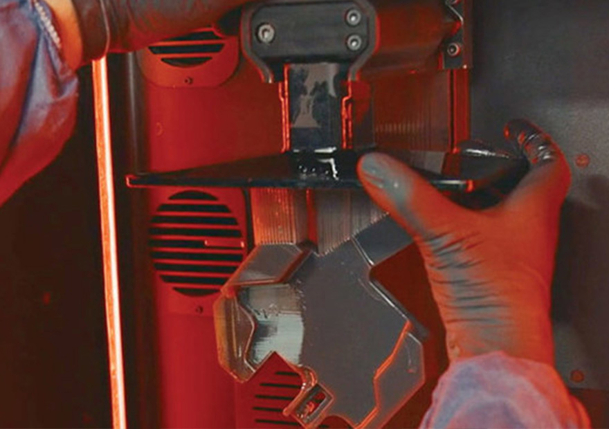 Case study from Valiant TMS, featuring the Origin One 3D printer.