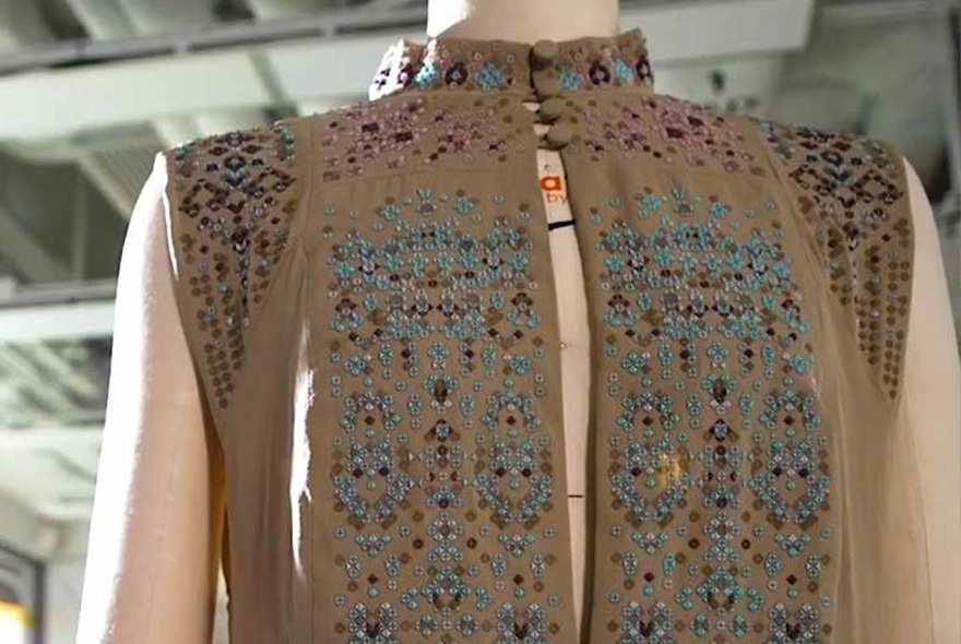 3D Printing on a dress