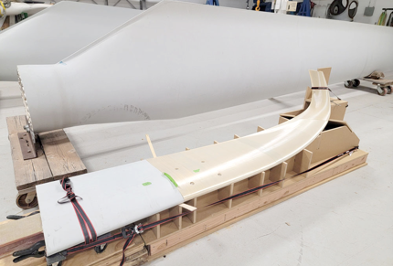 3D printed turbine blade using Stratasys FDM Technology