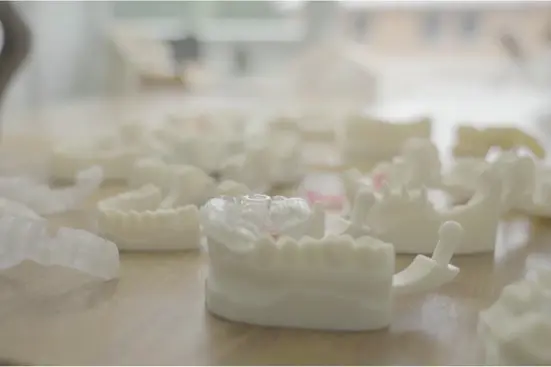 multi material dental parts