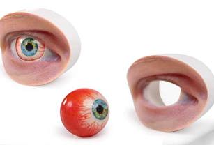 3D printed eyelids using Stratasys technology